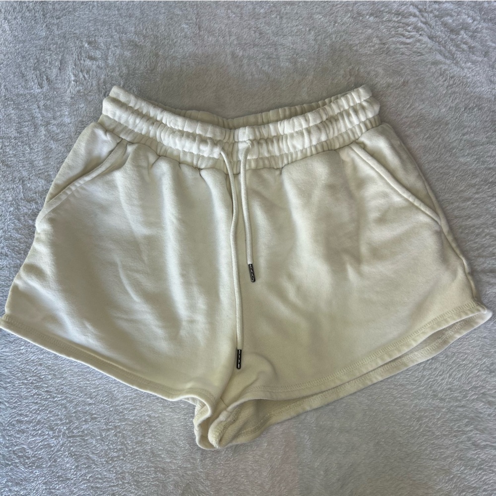 Forever 21 thick Cotton Boyfriend Lounge Shorts, Medium